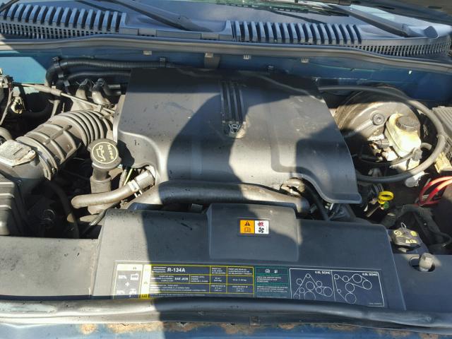 1FMZU74W73UC78650 - 2003 FORD EXPLORER E BLUE photo 7