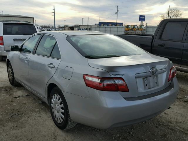 4T1BE46K67U609568 - 2007 TOYOTA CAMRY NEW SILVER photo 3