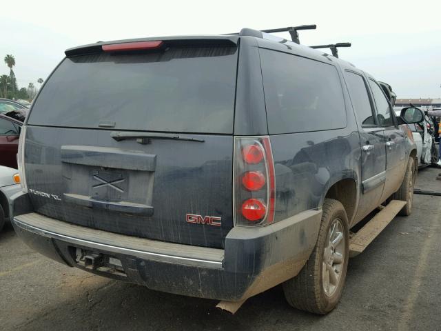 1GKFK66838J151025 - 2008 GMC YUKON XL D GRAY photo 4