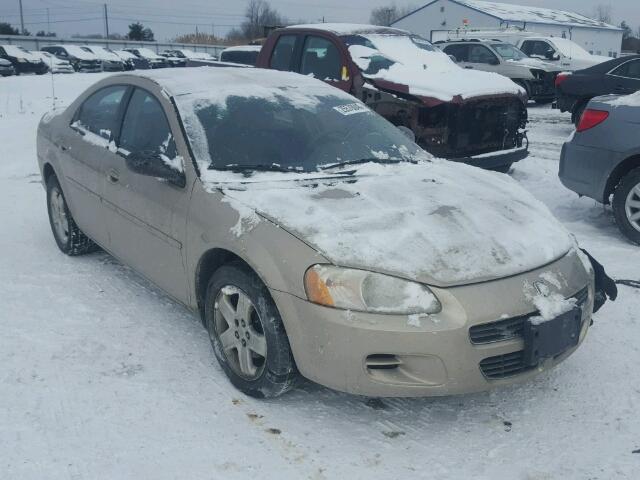 1B3EL46X12N242411 - 2002 DODGE STRATUS SE GOLD photo 1