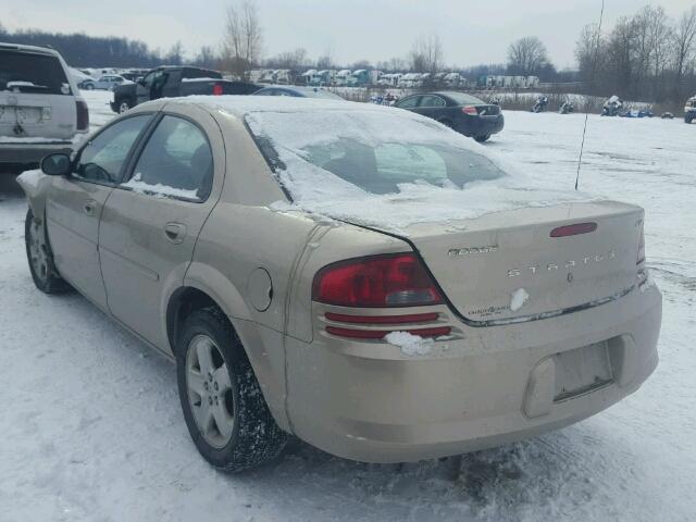 1B3EL46X12N242411 - 2002 DODGE STRATUS SE GOLD photo 3