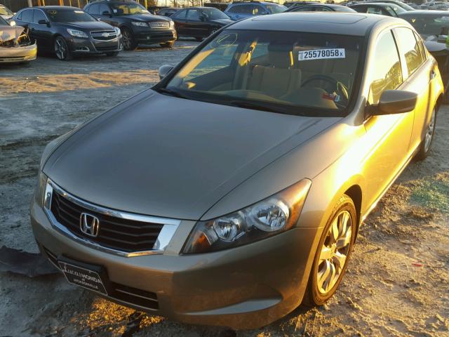 1HGCP2F77AA170796 - 2010 HONDA ACCORD EX GOLD photo 2