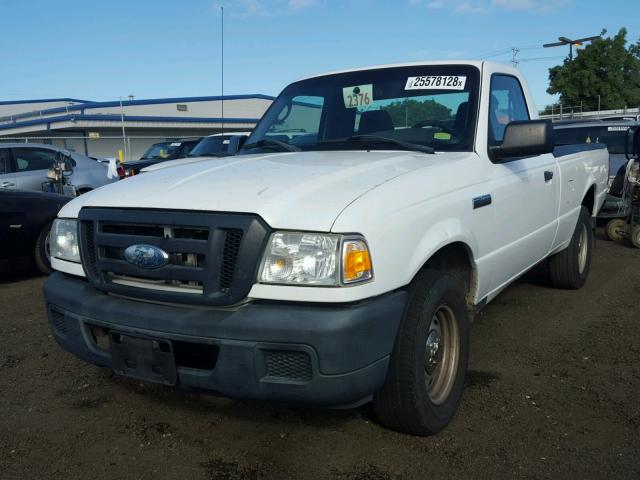 1FTYR10U96PA64989 - 2006 FORD RANGER WHITE photo 2