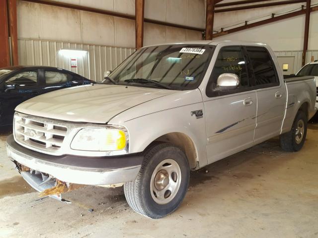 1FTRW07L91KE46756 - 2001 FORD F150 SUPER SILVER photo 2