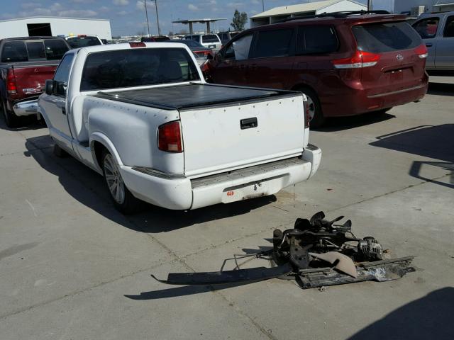 1GTCS145118113879 - 2001 GMC SONOMA WHITE photo 3