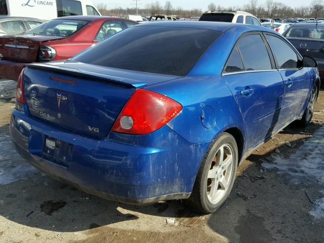 1G2ZG58N374161479 - 2007 PONTIAC G6 BASE BLUE photo 4