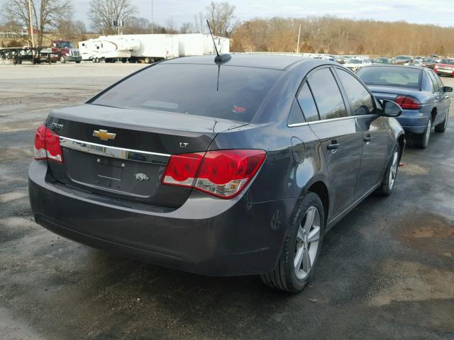 1G1PE5SB9F7143730 - 2015 CHEVROLET CRUZE LT BLACK photo 4