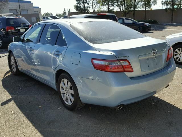 4T1BK46K27U508939 - 2007 TOYOTA CAMRY NEW BLUE photo 3