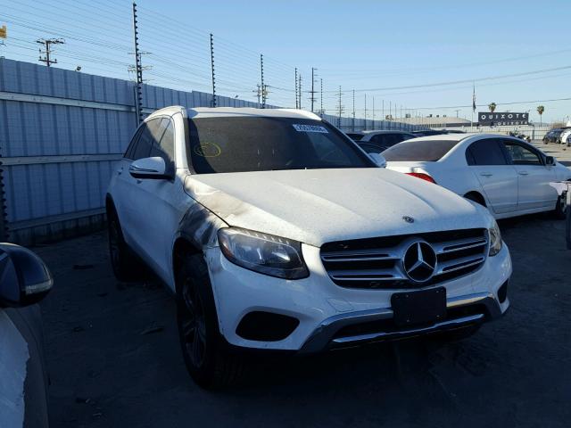 WDC0G4JB0JV023716 - 2018 MERCEDES-BENZ GLC 300 WHITE photo 1