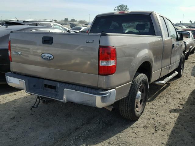 1FTPX12546KA93384 - 2006 FORD F150 TAN photo 4