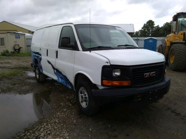 1GTGG25C691156169 - 2009 GMC SAVANA G25 WHITE photo 1