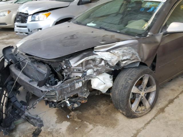 1G1ZC5E19BF112673 - 2011 CHEVROLET MALIBU 1LT 灰色 照片 9