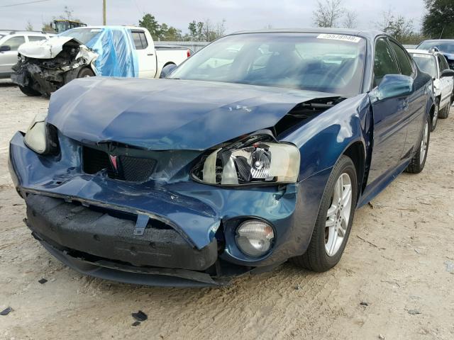 2G2WR554161221374 - 2006 PONTIAC GRAND PRIX TEAL photo 2