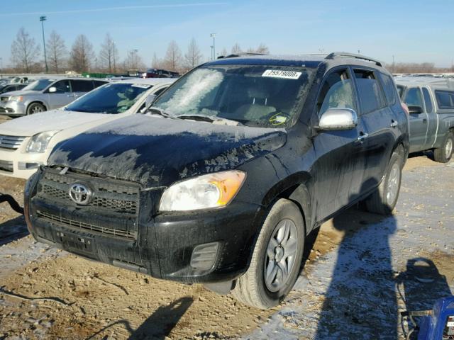 JTMZF4DV4CD032630 - 2012 TOYOTA RAV4 BLACK photo 2