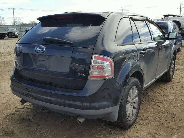 2FMDK38C27BB52569 - 2007 FORD EDGE SEL BLACK photo 4