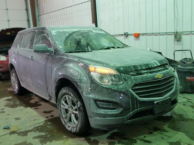 2GNFLEEK8H6162249 - 2017 CHEVROLET EQUINOX LS BLACK photo 1