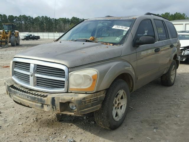 1D4HD48N34F125336 - 2004 DODGE DURANGO SL GOLD photo 2