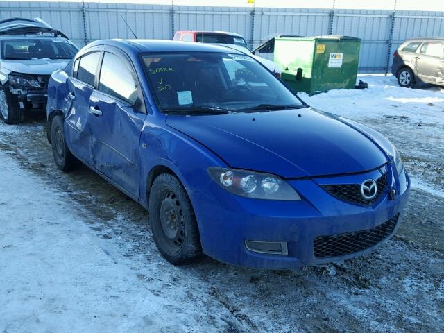 JM1BK32F891220242 - 2009 MAZDA 3 I BLUE photo 1