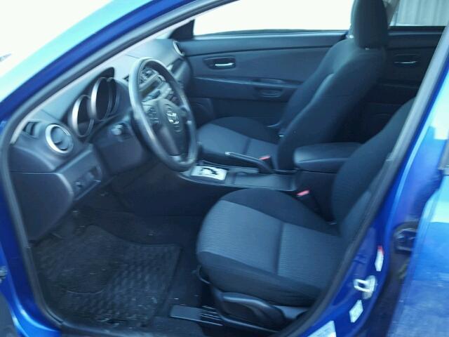 JM1BK32F891220242 - 2009 MAZDA 3 I BLUE photo 6