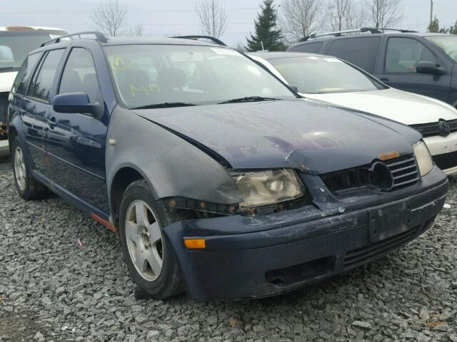 WVWSR61J34W137901 - 2004 VOLKSWAGEN JETTA GLS BLUE photo 1