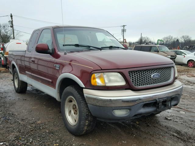 1FTRX18L4XNB61262 - 1999 FORD F150 BURGUNDY photo 1