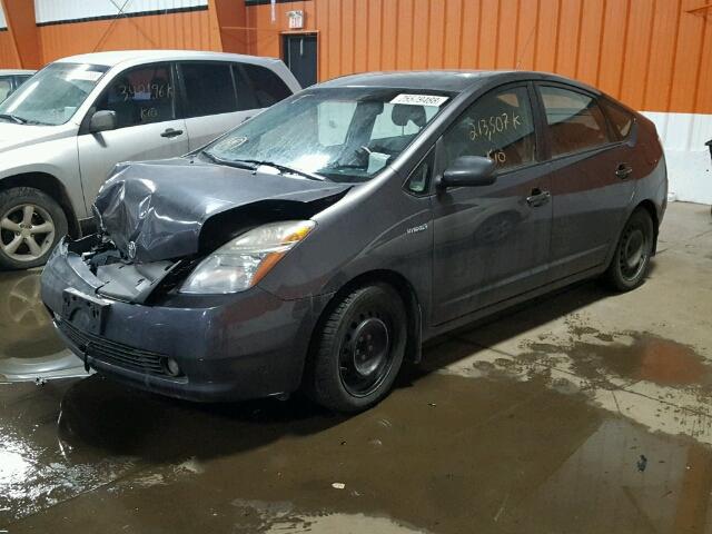 JTDKB20U283355098 - 2008 TOYOTA PRIUS BLACK photo 2