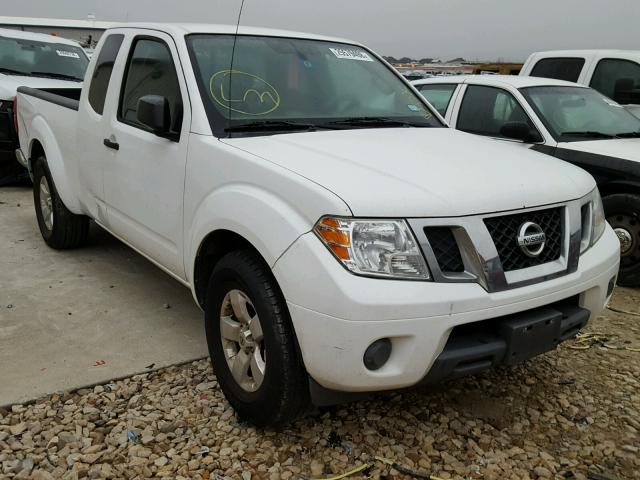 1N6BD0CT1CC435029 - 2012 NISSAN FRONTIER S WHITE photo 1