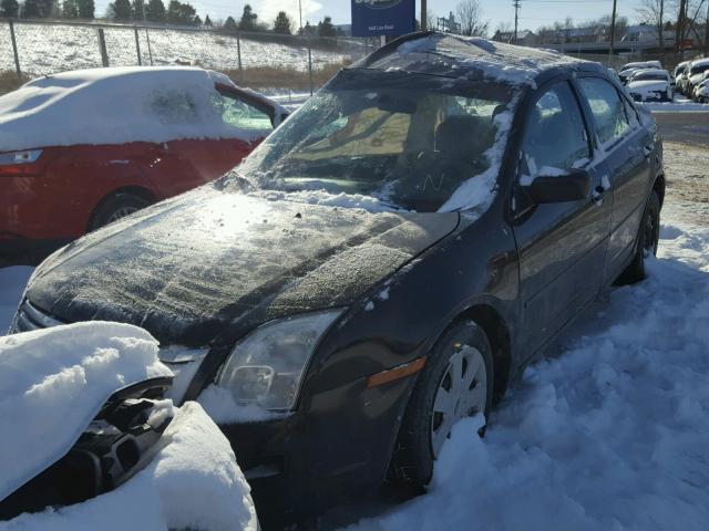 3FAHP06Z68R158137 - 2008 FORD FUSION S BLACK photo 2