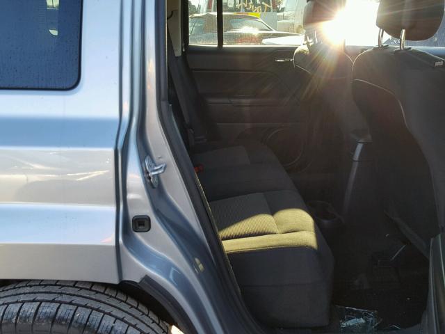 1C4NJPBA0GD688117 - 2016 JEEP PATRIOT SP GRAY photo 6