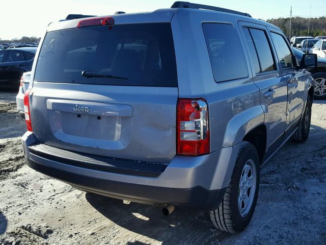 1C4NJPBA0GD688117 - 2016 JEEP PATRIOT SP GRAY photo 9