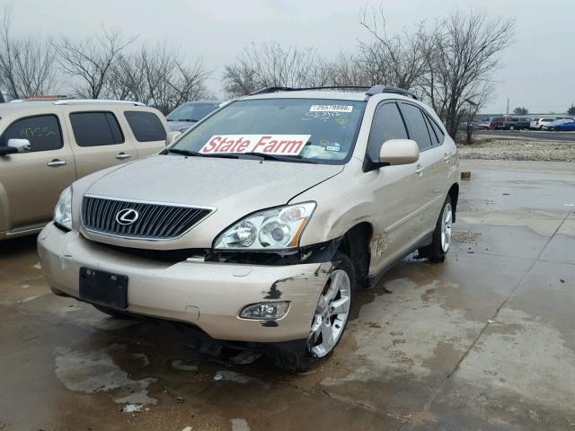 JTJHA31U960103250 - 2006 LEXUS RX 330 BROWN photo 2