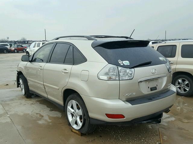 JTJHA31U960103250 - 2006 LEXUS RX 330 BROWN photo 3