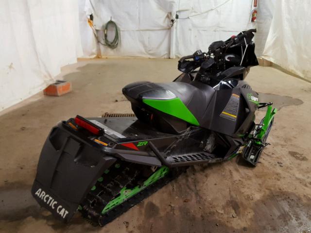 4UF15SNW4FT117756 - 2015 ARCC SNOWMOBILE GREEN photo 4