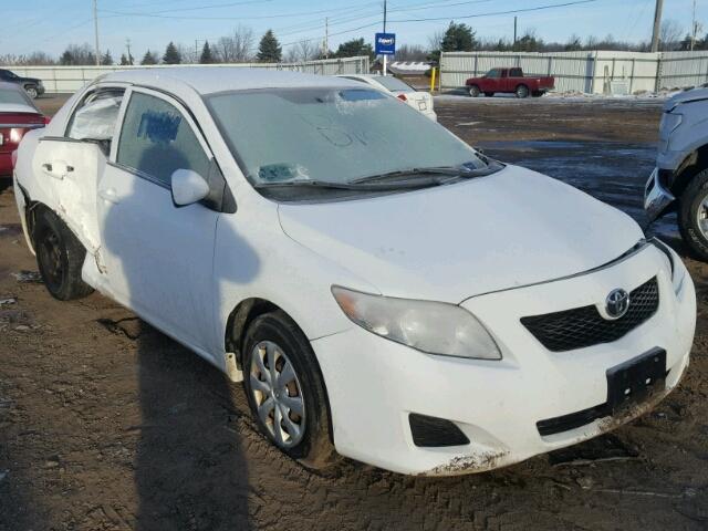 2T1BU40E69C151220 - 2009 TOYOTA COROLLA BA WHITE photo 1