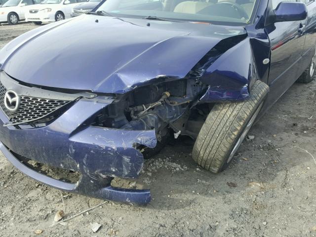 JM1BK32F841182679 - 2004 MAZDA 3 I BLUE photo 9