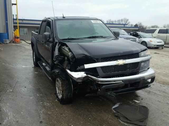 1GCDT136158211148 - 2005 CHEVROLET COLORADO BLACK photo 1