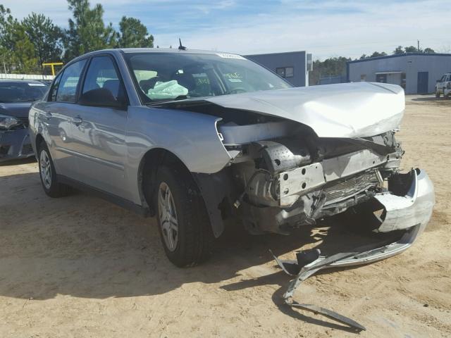 1G1ZS53F56F116209 - 2006 CHEVROLET MALIBU LS ვერცხლისფერი ფოტო 1