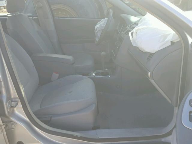 1G1ZS53F56F116209 - 2006 CHEVROLET MALIBU LS ვერცხლისფერი ფოტო 5