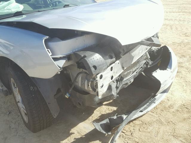 1G1ZS53F56F116209 - 2006 CHEVROLET MALIBU LS ვერცხლისფერი ფოტო 9