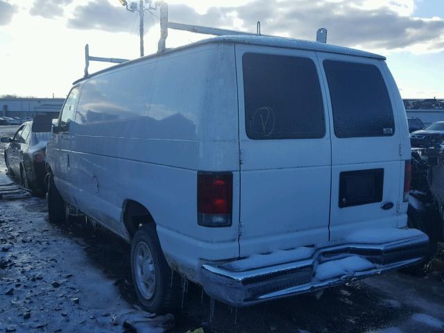 1FTNE24L22HB17154 - 2002 FORD ECONOLINE WHITE photo 3