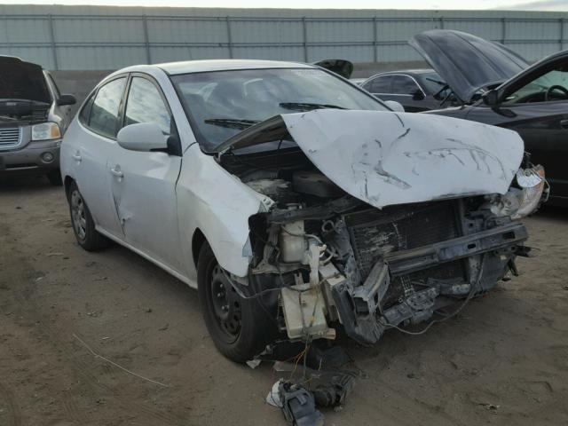 KMHDU46D57U039799 - 2007 HYUNDAI ELANTRA GL WHITE photo 1