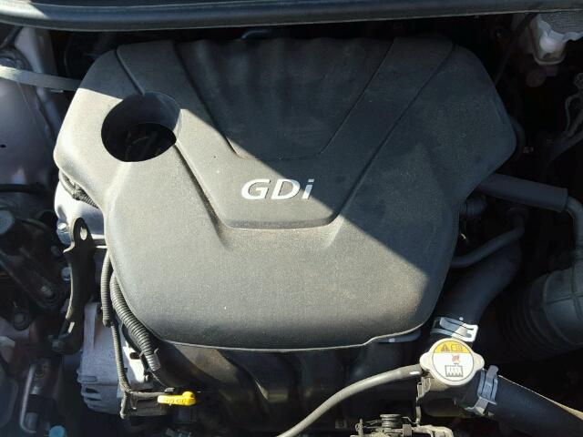 KNADM4A35F6447741 - 2015 KIA RIO LX Արծաթագույն լուսանկար 7