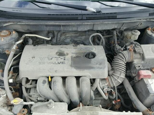 2T1BR32E96C593610 - 2006 TOYOTA COROLLA CE GRAY photo 7