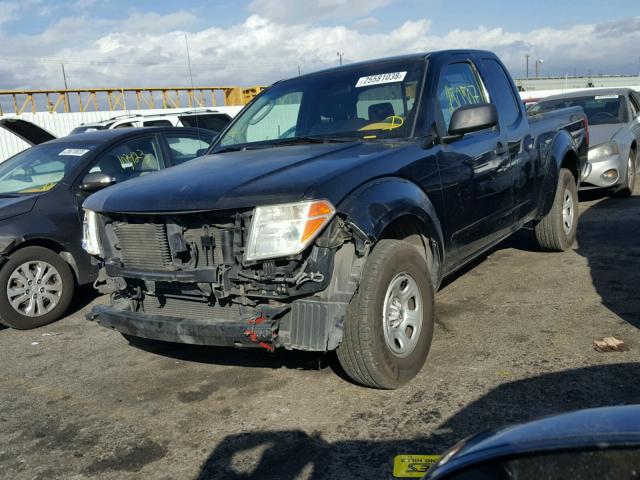 1N6BD06T55C461339 - 2005 NISSAN FRONTIER K BLACK photo 2