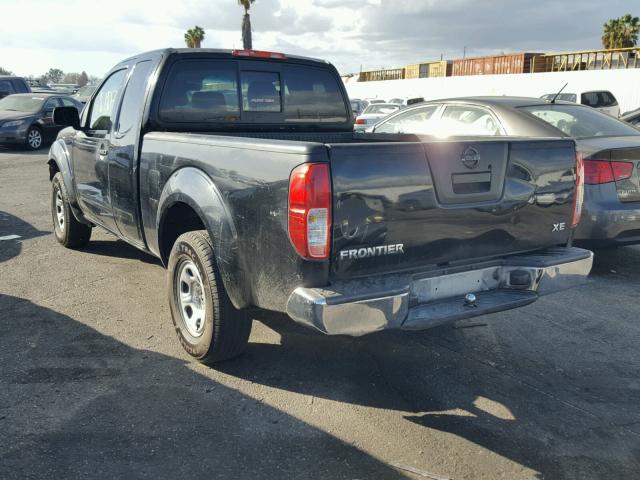 1N6BD06T55C461339 - 2005 NISSAN FRONTIER K BLACK photo 3