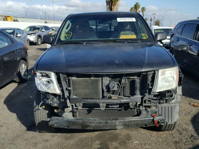 1N6BD06T55C461339 - 2005 NISSAN FRONTIER K BLACK photo 9