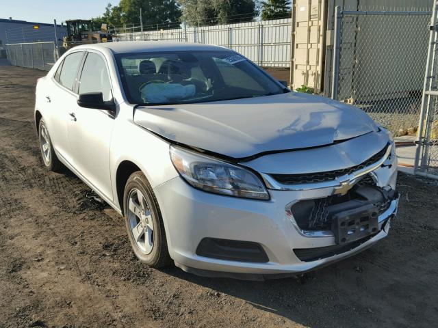 1G11A5SA1GU124729 - 2016 CHEVROLET MALIBU LIM SILVER photo 1