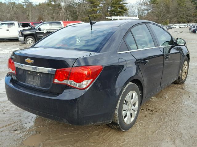 1G1PC5SH9C7402447 - 2012 CHEVROLET CRUZE LS BLACK photo 4