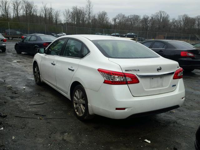 3N1AB7AP9DL624362 - 2013 NISSAN SENTRA S MAROON photo 3