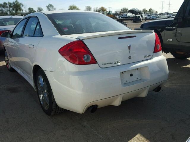 1G2ZM577184278474 - 2008 PONTIAC G6 GXP WHITE photo 3